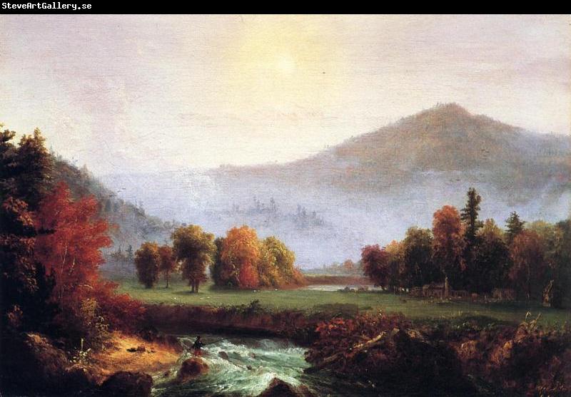 Thomas Cole Morning Mist Rising